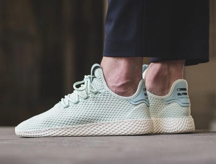 Price Drop: Pharrell x adidas Tennis Hu 'Linen Green'