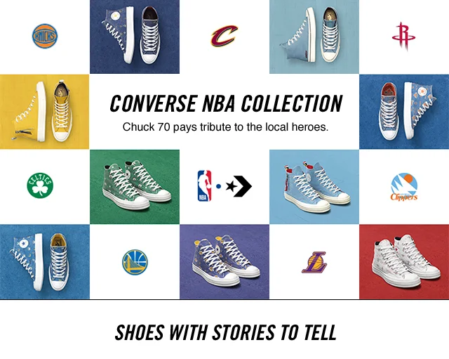 Now Available: Converse x NBA Collection