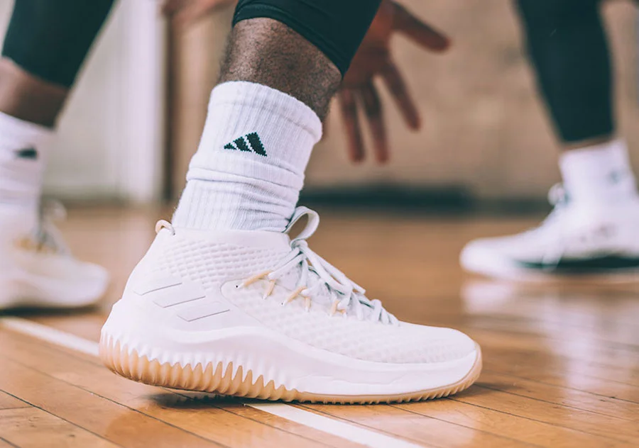 Price Drop: adidas Dame 4 'White/Gum'