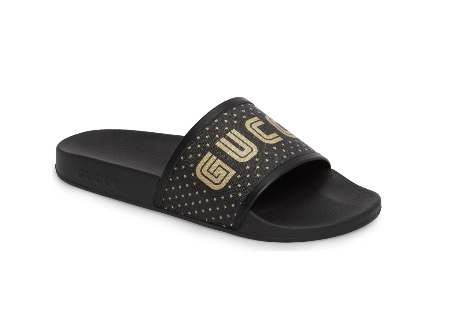 Now Available: Gucci Pursuit Logo 'Guccy' Slides
