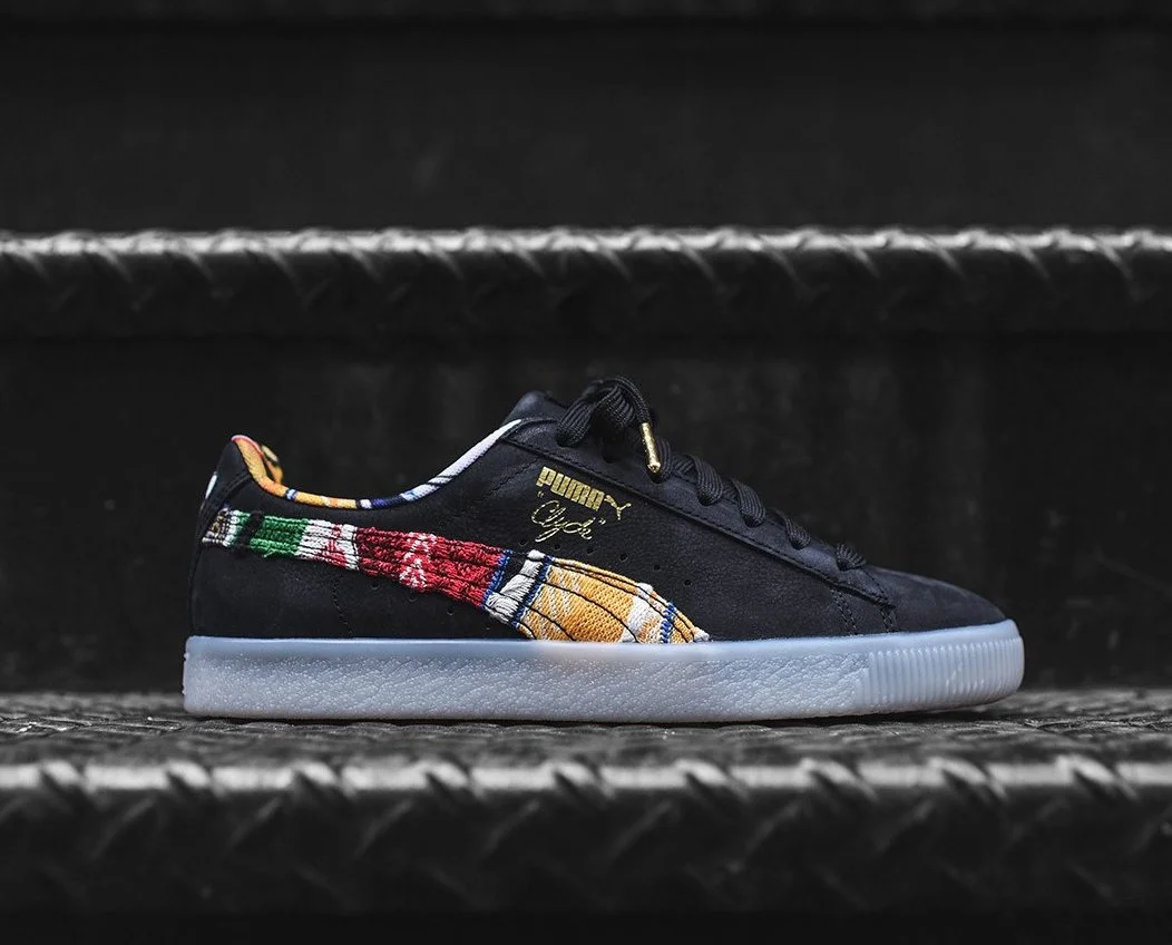 On Sale: Coogi x Puma Clyde FS 'Black Multi'