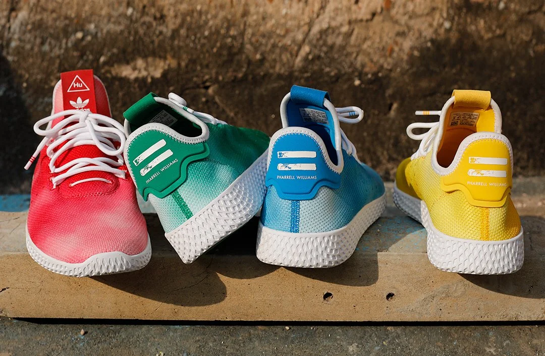 On Sale: Pharrell x adidas Tennis Hu 'Tie-Dye' Pack