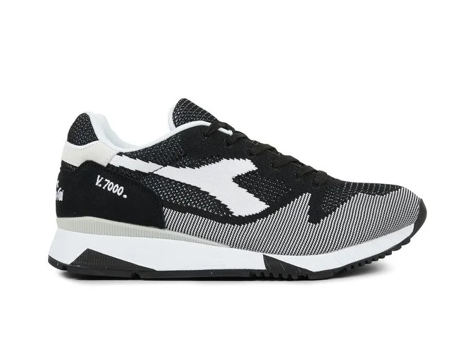 Price Drop: Diadora V7000 Weave Suede 'Black/White'