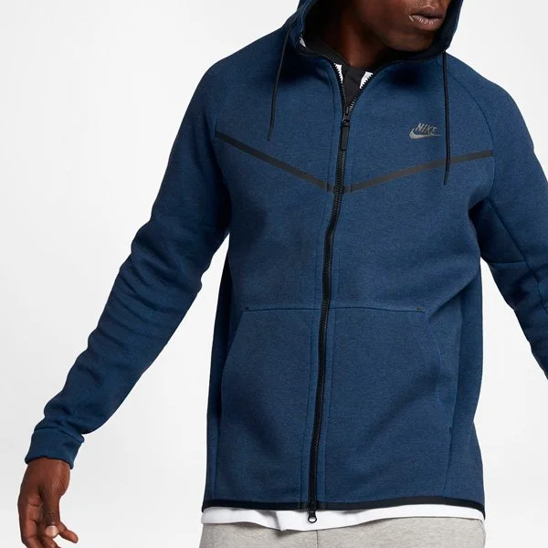 Price Drop: 'Obsidian Heather/Black' Nike Tech Fleece Windrunner