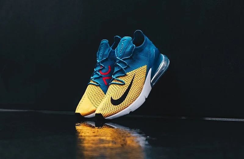 On Sale: Nike Air Max 270 Flyknit 'Blue Orbit'