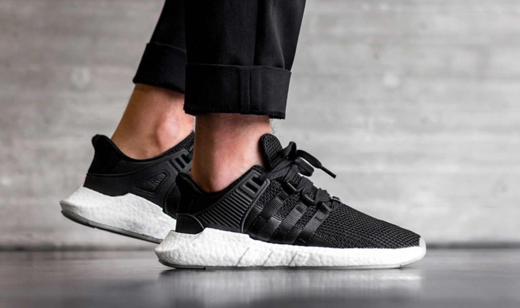 On Sale: adidas EQT Support 93/17 'Black/Gum'