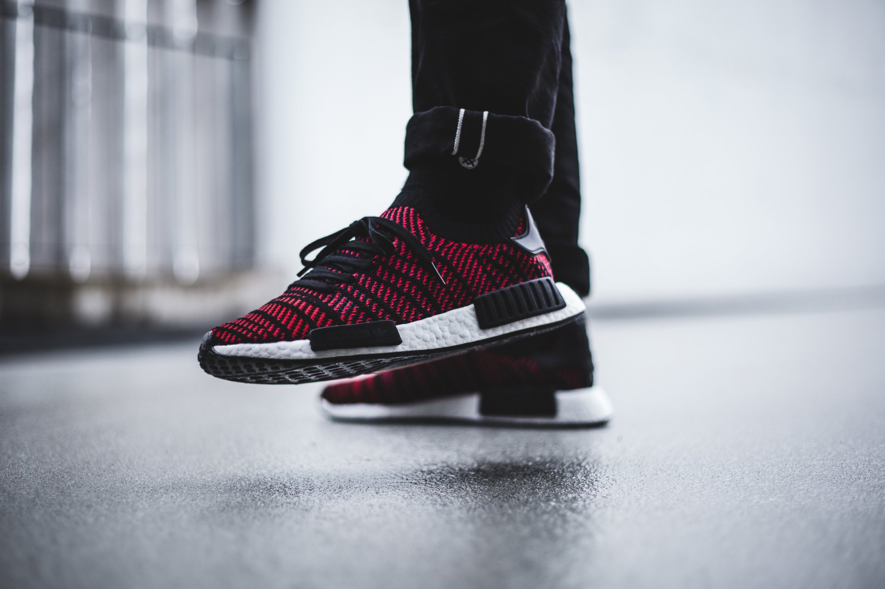 Price Drop: adidas NMD_R1 STLT Primeknit 'Red Solid'