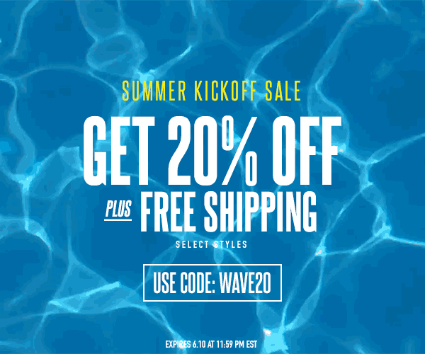 YCMC Sale: 20% OFF + FREE SHIPPING on Select Styles