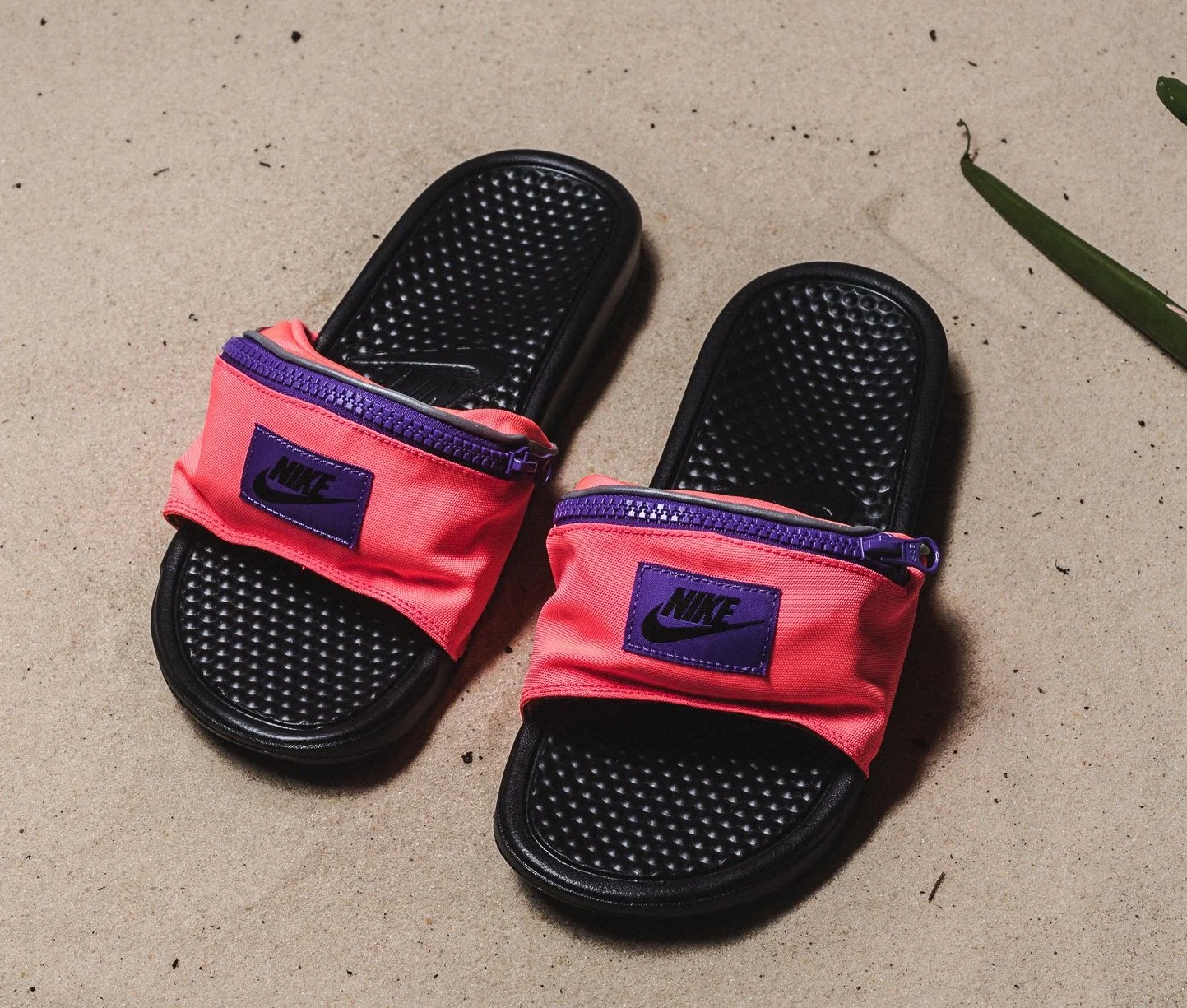 On Sale: 'Pink' Nike Benassi Fanny Pack Slides