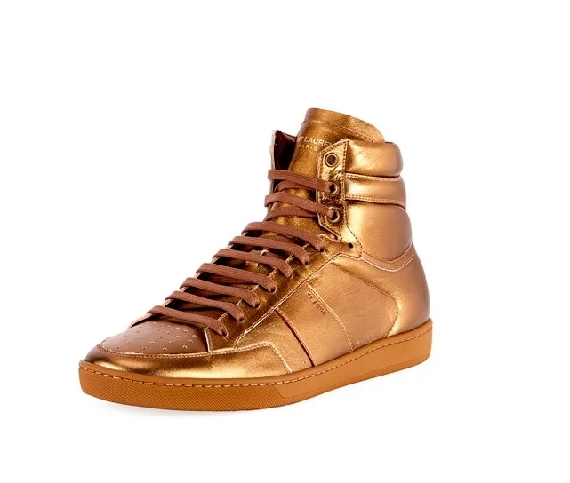 On Sale: Saint Laurent SL10 High 'Metallic Gold'