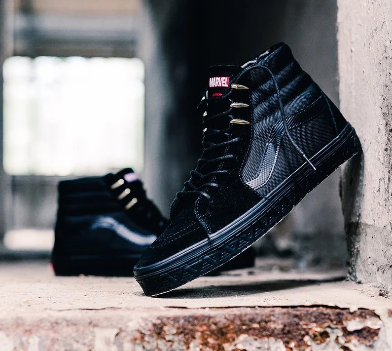 On Sale: Marvel x Vans SK8-Hi 'Black Panther'