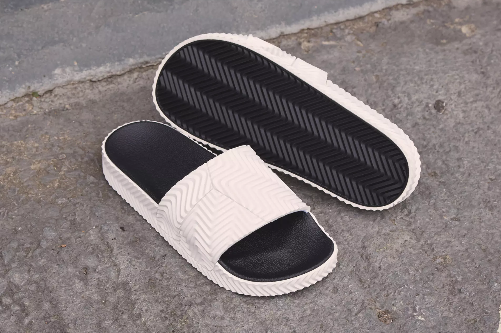 On Sale: 'White' adidas x Alexander Wang AW Adilette