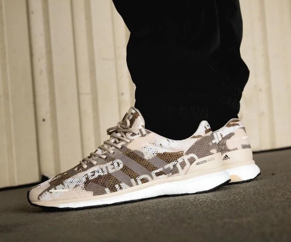 On Sale: Undefeated x adizero Adios 3 'Desert Camo'