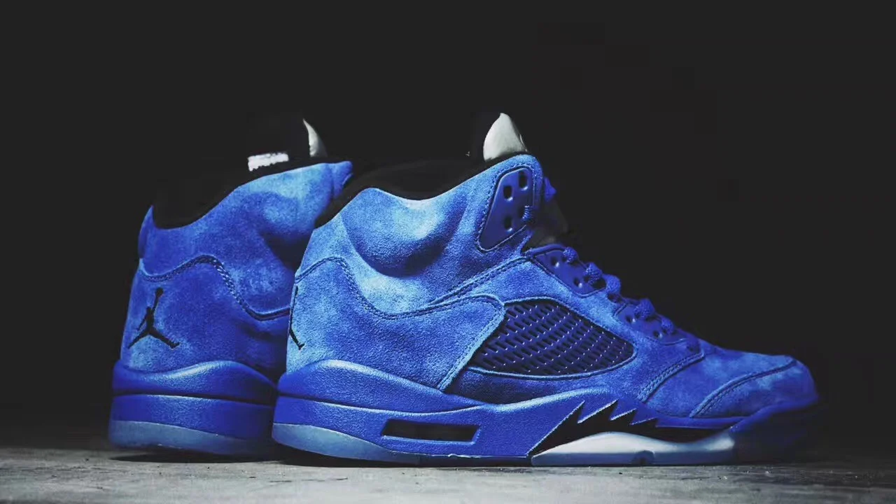 On Sale: Air Jordan 5 Retro 'Blue Suede'
