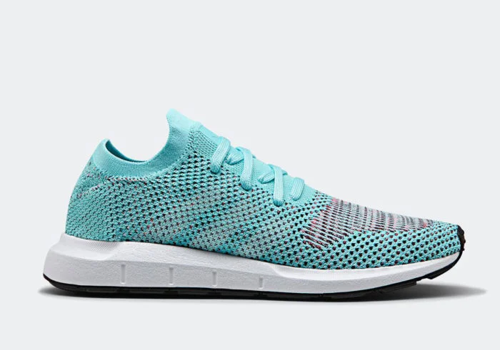 On Sale: Women’s adidas Swift Run Primeknit 'Turquoise'