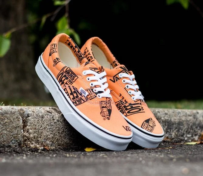 On sale: Vans Era Mix Logo 'Bright Orange'