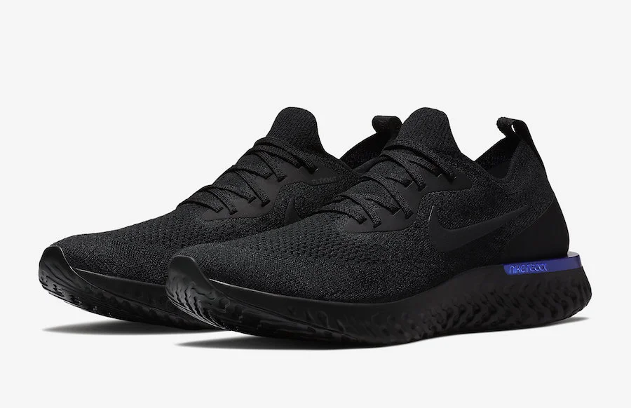 On Sale: Nike Epic React Flyknit 'Black/Racer Blue'