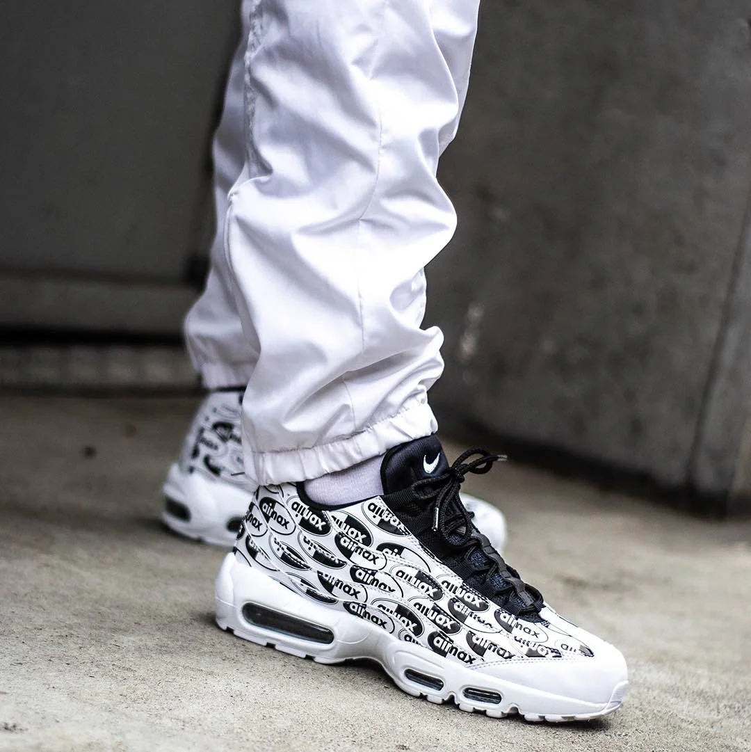 On Sale: Nike Air Max 95 Logo 'White/Black'