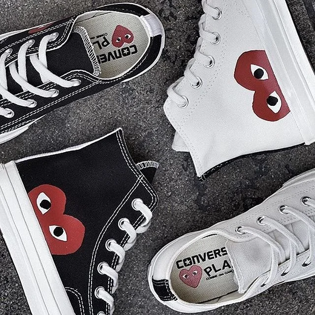 On Sale: Comme des Garçon x Converse Chuck Taylor "PLAY" Pack