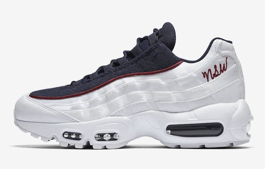 On Sale: Women’s Nike Air Max 95 NSW 'White/Blackened Blue'