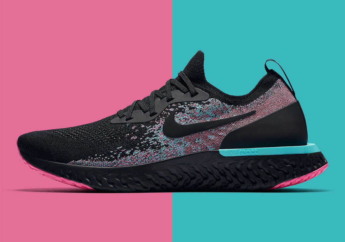 On Sale: Nike Epic React Flyknit 'Miami Vice'