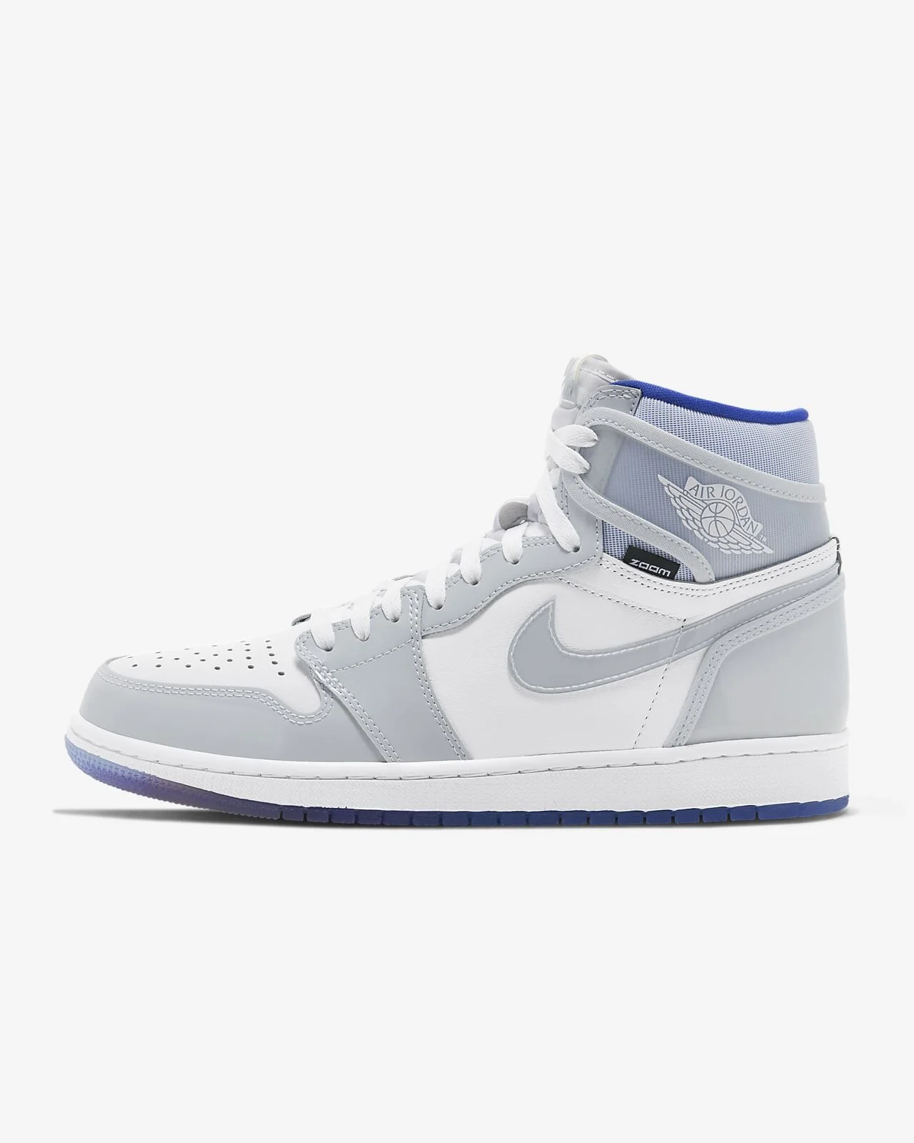 Air Jordan 1 Hi Zoom Air 'White/Racer Blue'