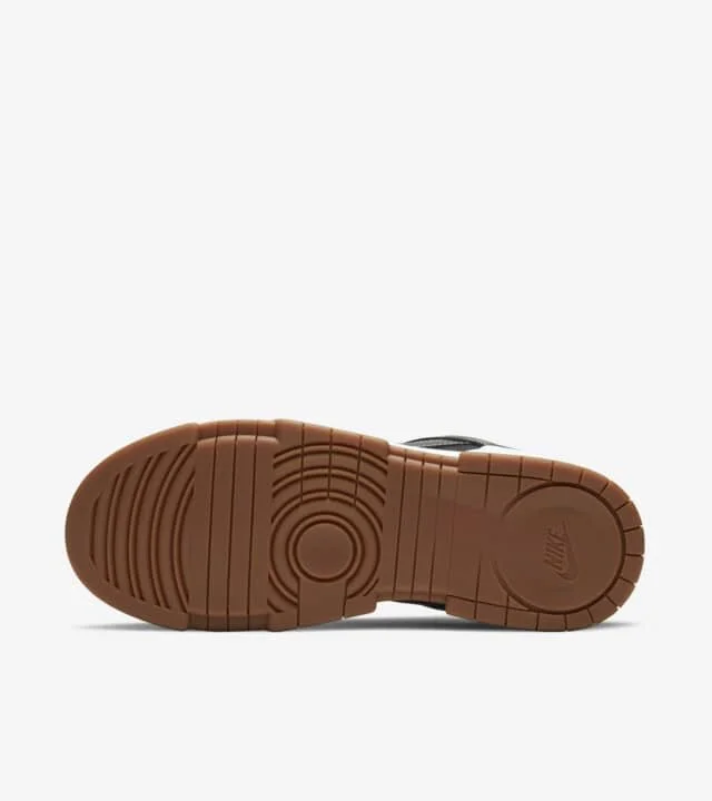 womens dunk low disrupt black gum