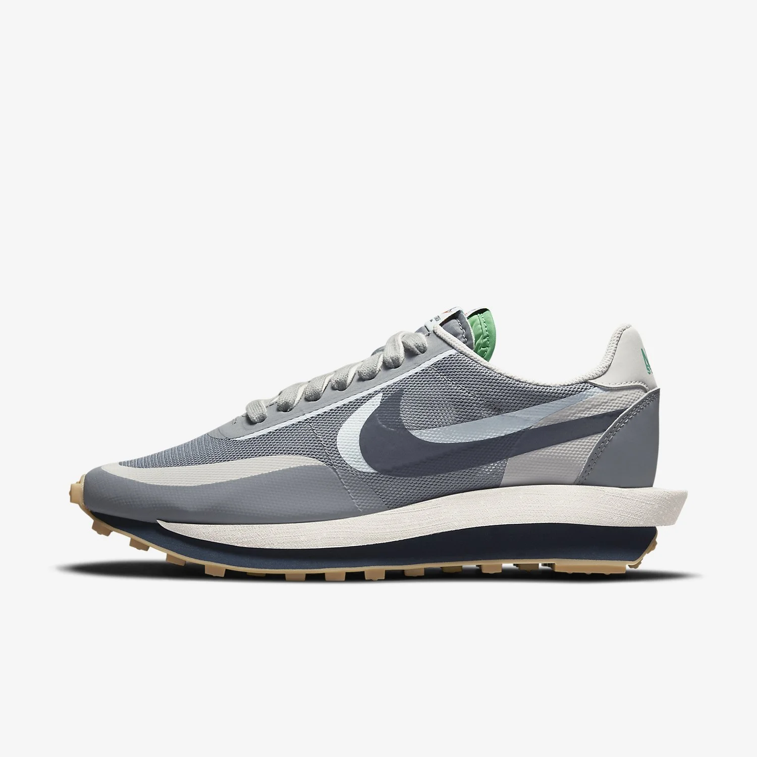 Clot x Sacai x Nike LDWaffle 'Cool Grey'