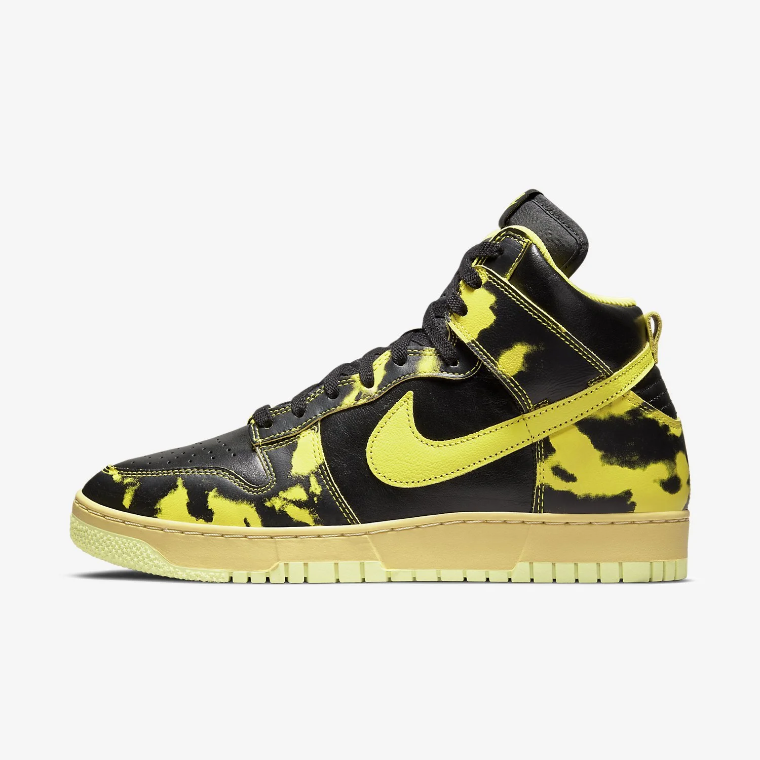 Nike Dunk High 1985 'Yellow Acid Wash'