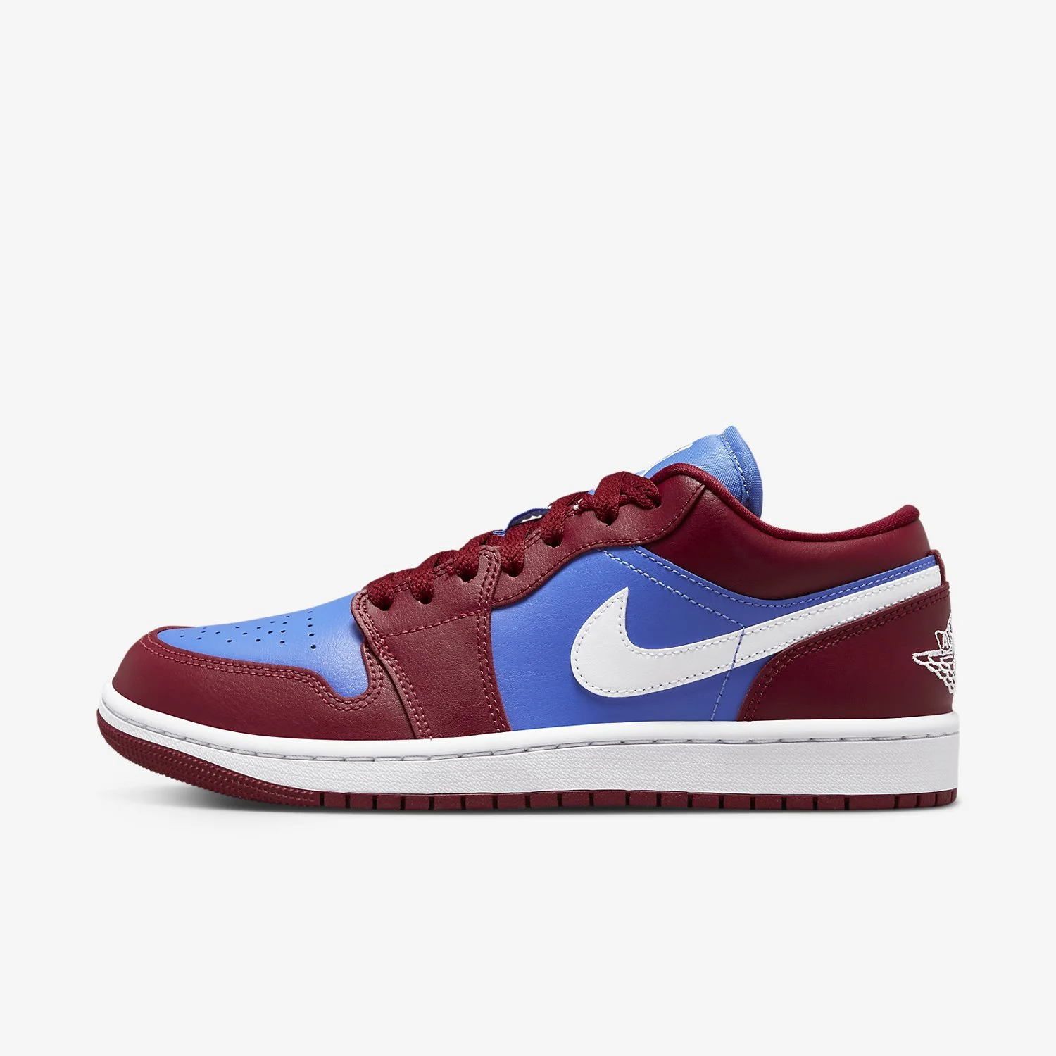 Women's Air Jordan 1 Low 'Pomegranate / Medium Blue'