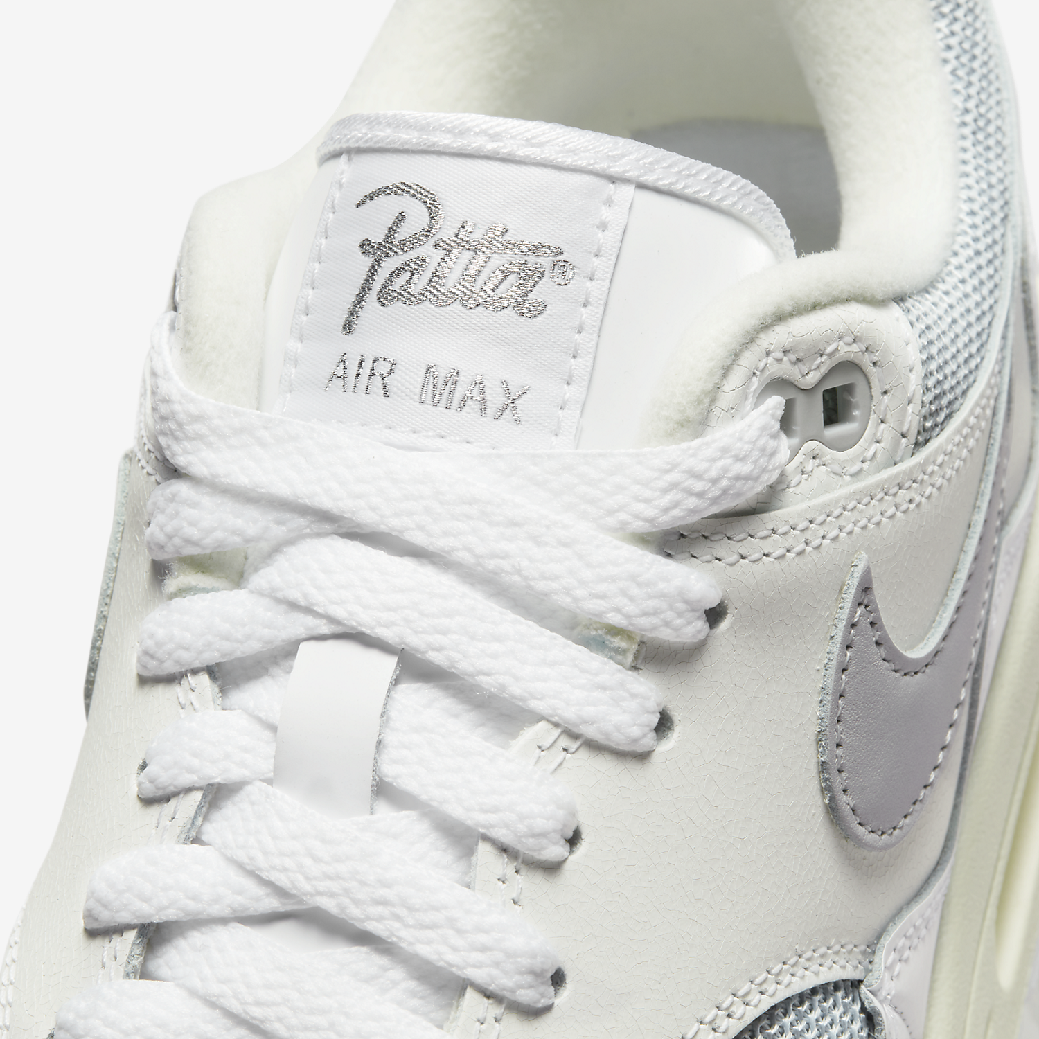 Patta x Nike Air Max 1 White Pure Platinum