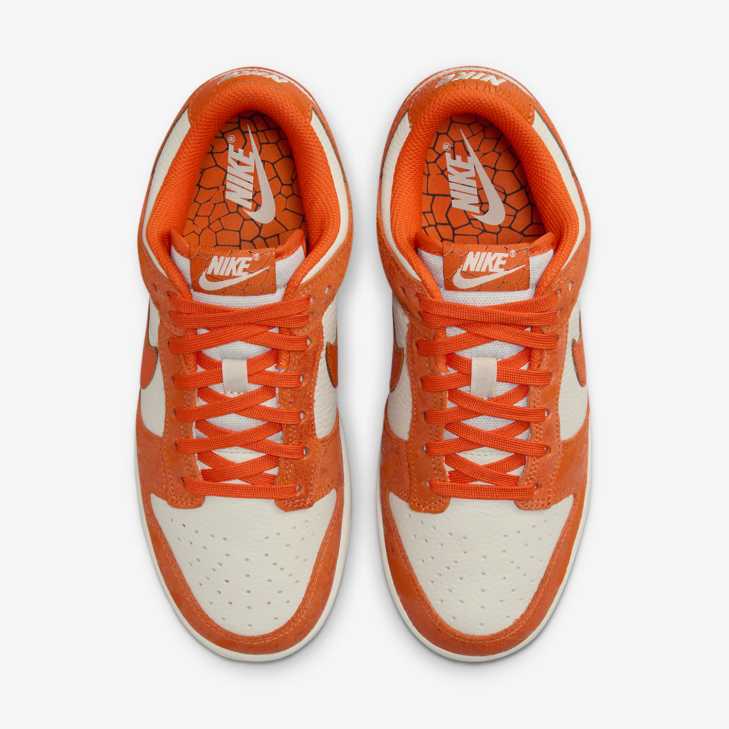 Available tomorrow the Nike Dunk Low “Total Orange” WMNS draws