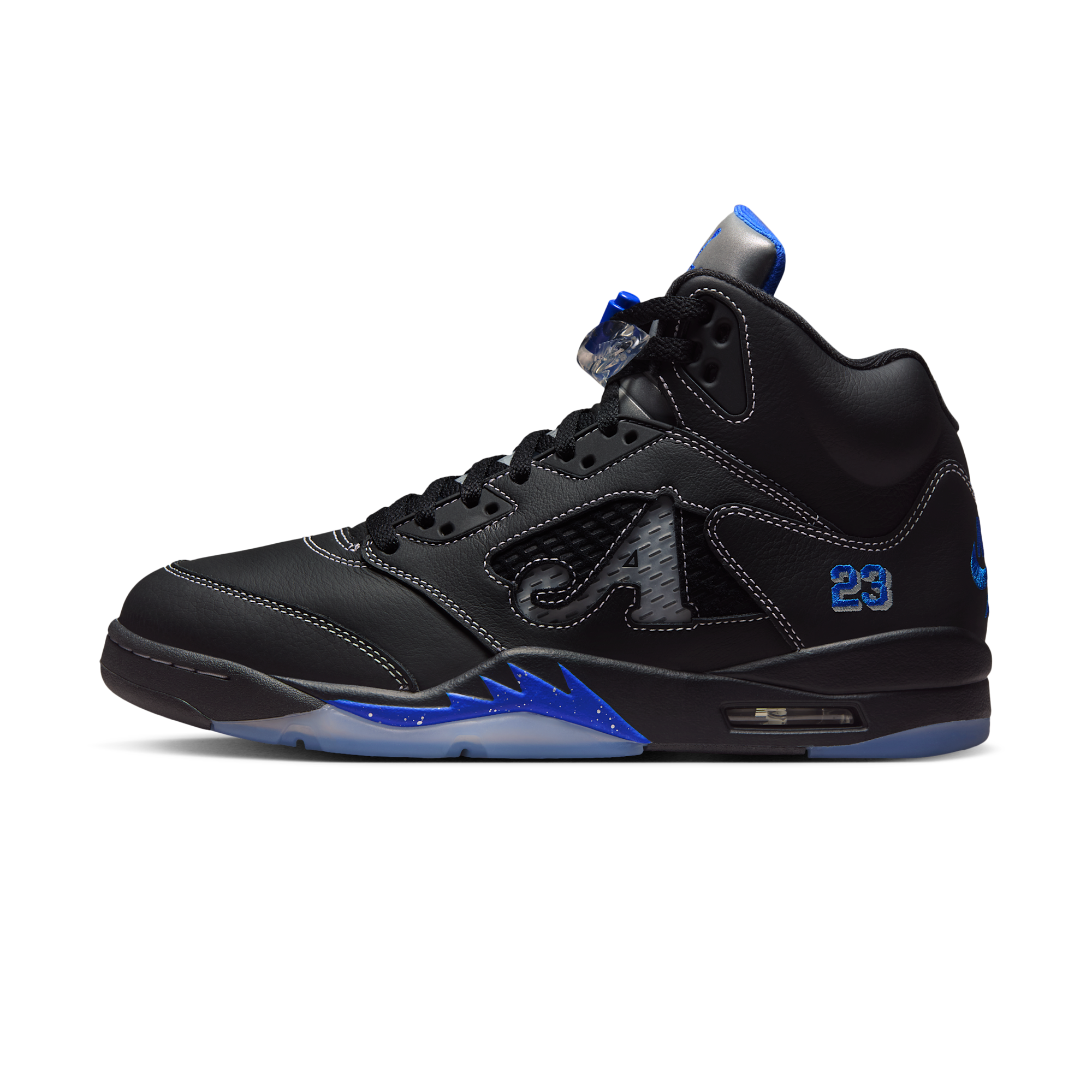 Awake NY x Air Jordan 5 'Black / Racer Blue'