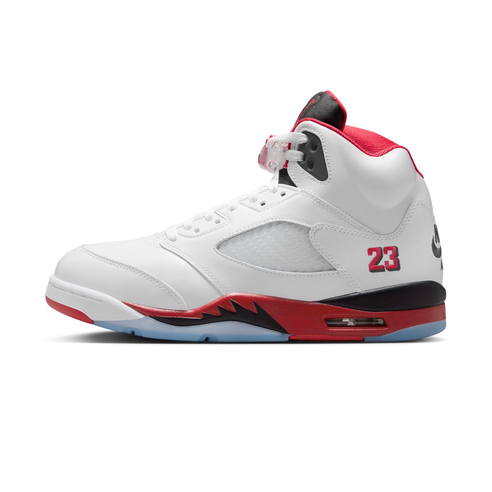 Air Jordan 5 Retro Fire Red 'Black Tongue'