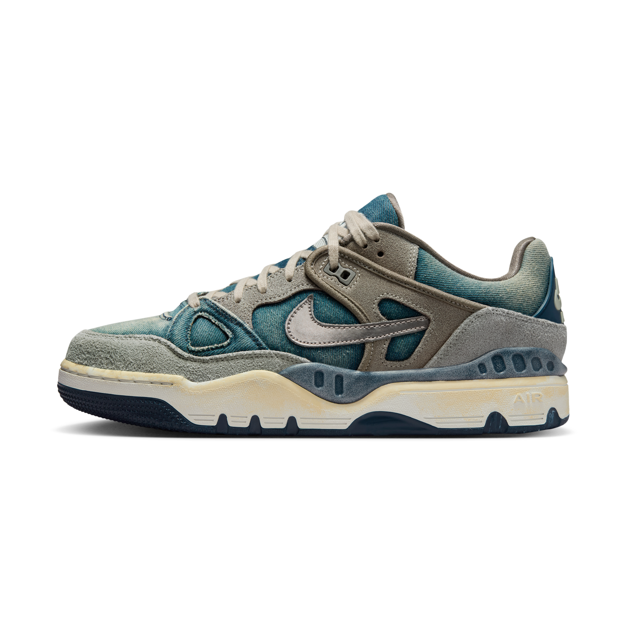 Levi’s x Nigo x Nike Air Force 3 Low 'Olive Grey / Metallic Pewter'