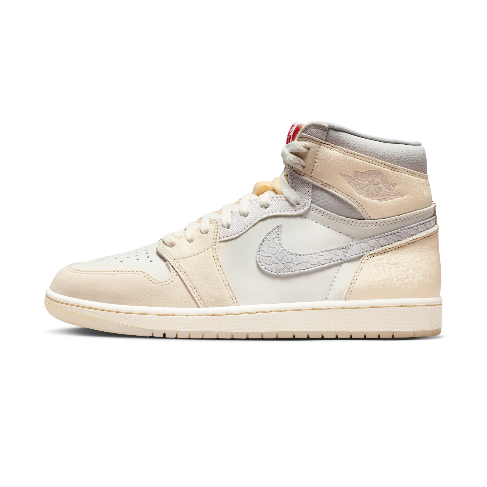 Air Jordan 1 Retro High OG 'Sail / University Red / Pale Ivory'