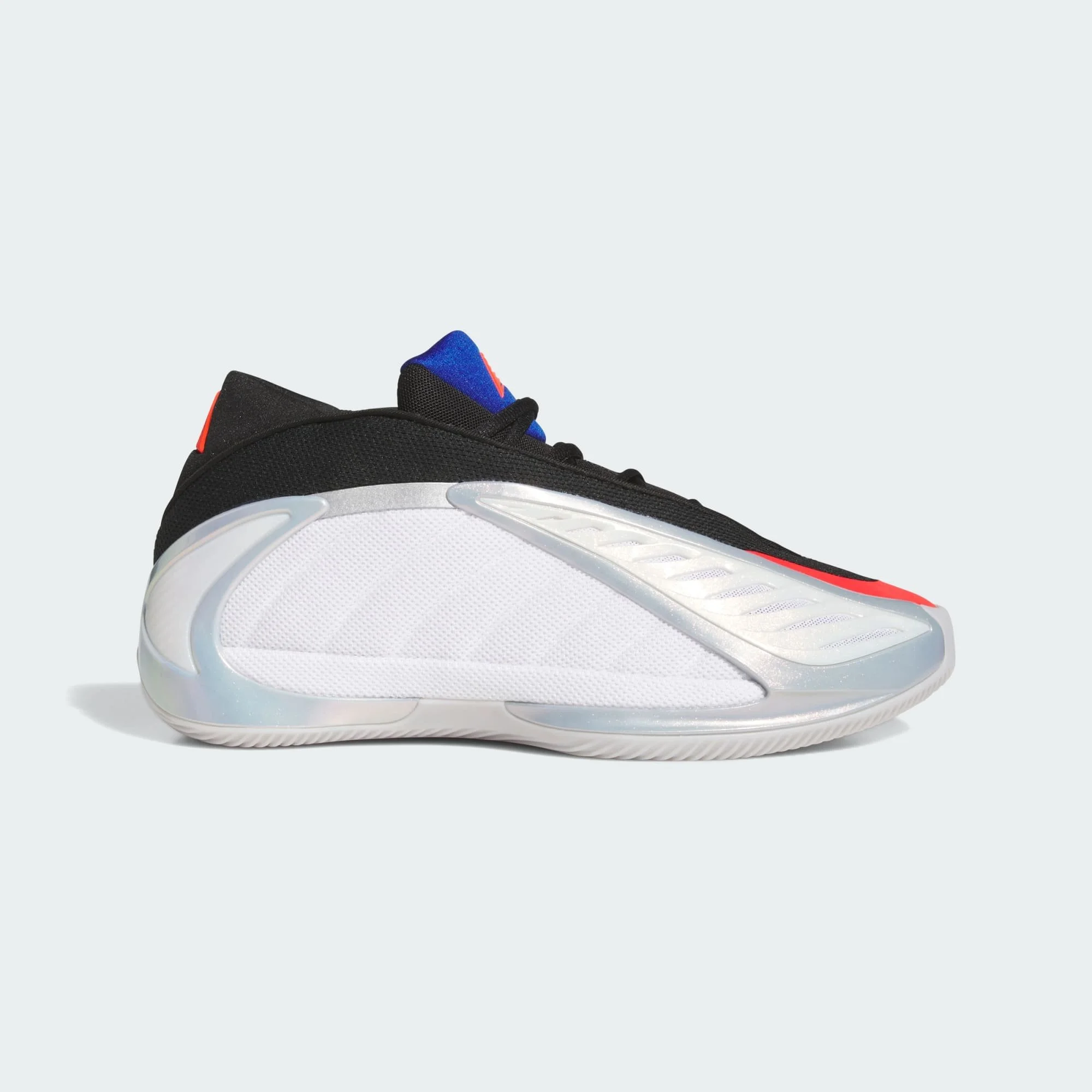 adidas Anthony Edwards 2 'Footwear White / Lucid Red / Silver Metallic'