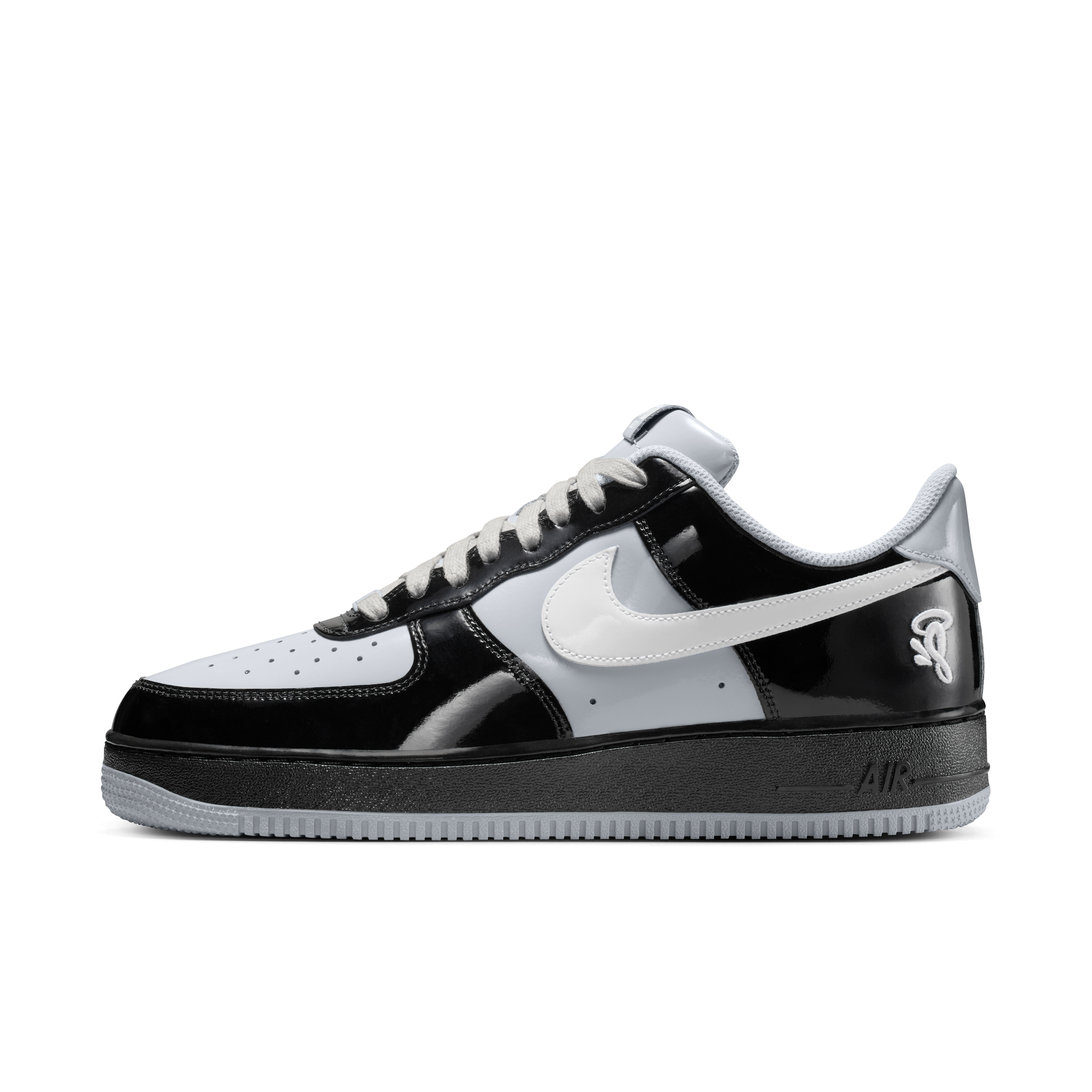 Syna x Nike Air Force 1 '07 'Black / Light Smoke Grey'