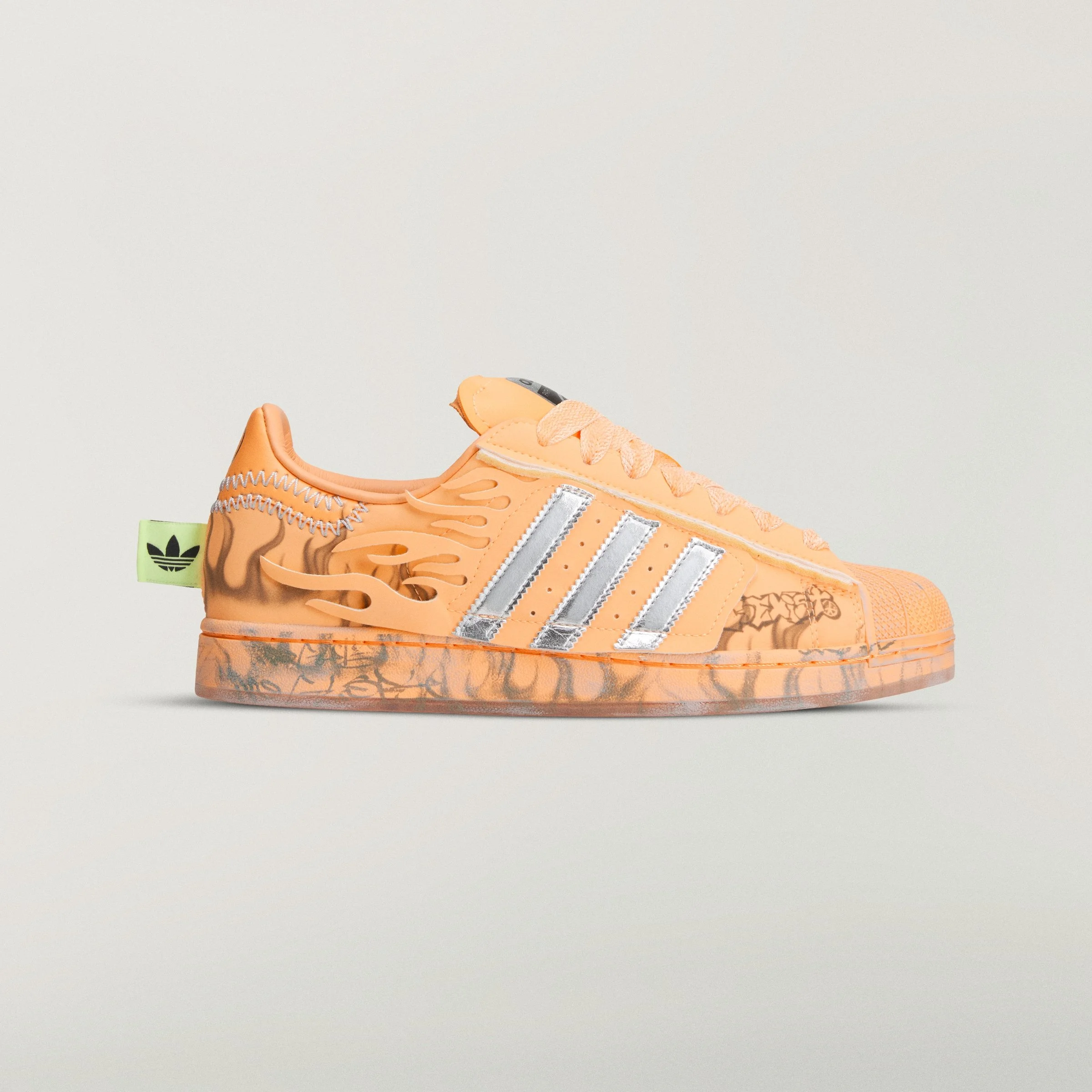 Hellstar x adidas Superstar II 'Hazy Orange'