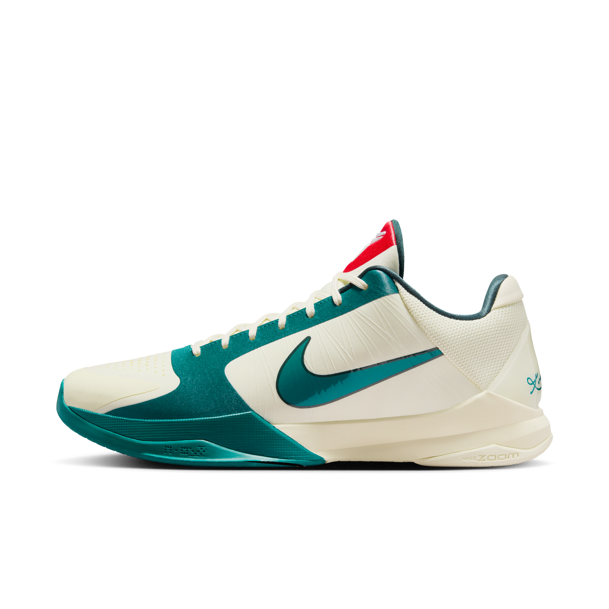 Caitlin Clark x Nike Kobe 5 Protro 'Coconut Milk / Bright Spruce'
