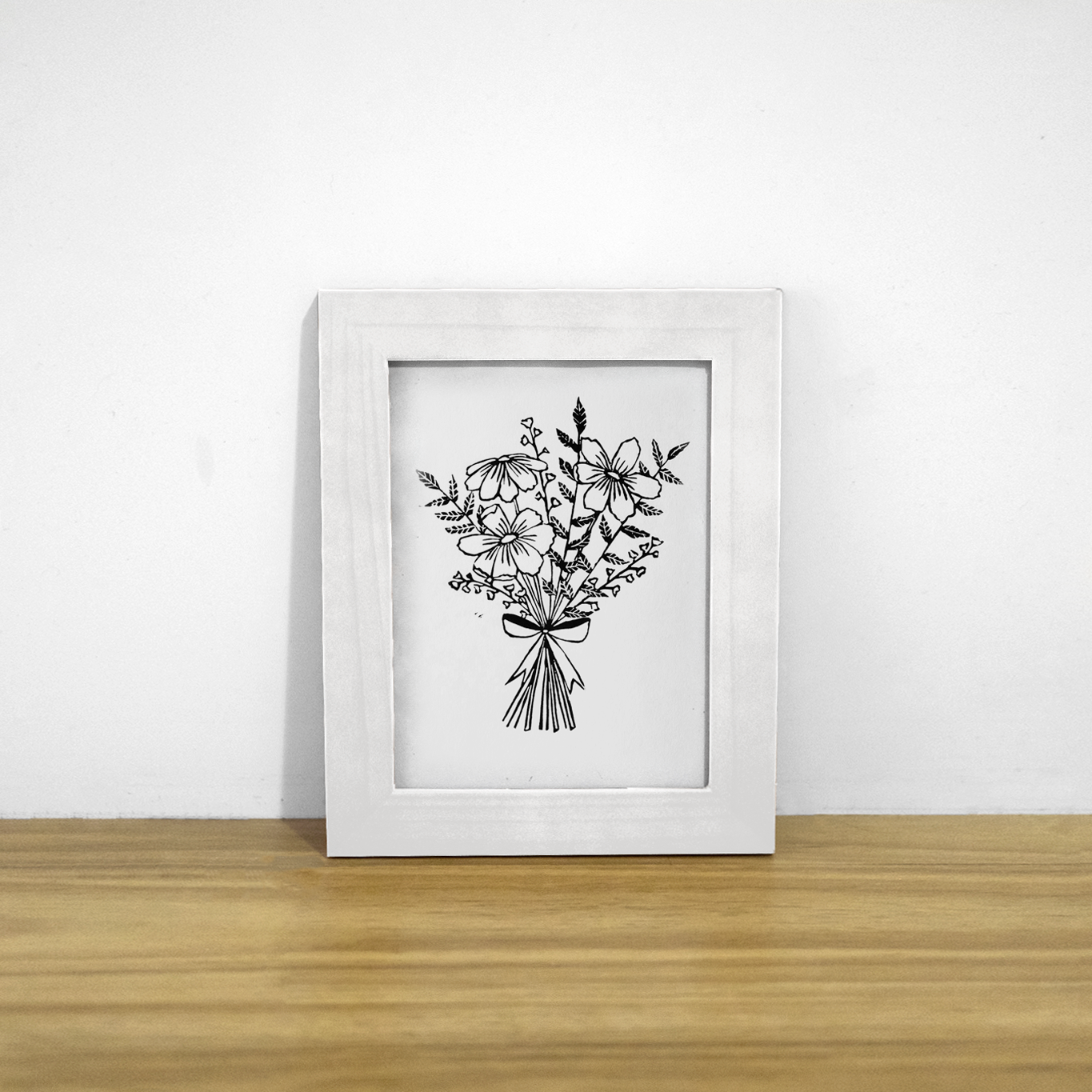 Posy Linocut Print