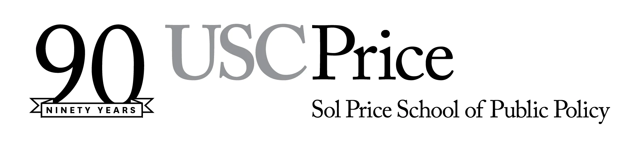 Formal_Horizontal_USC_Price_90_Anniversary_GrayOnWhite-01.jpg