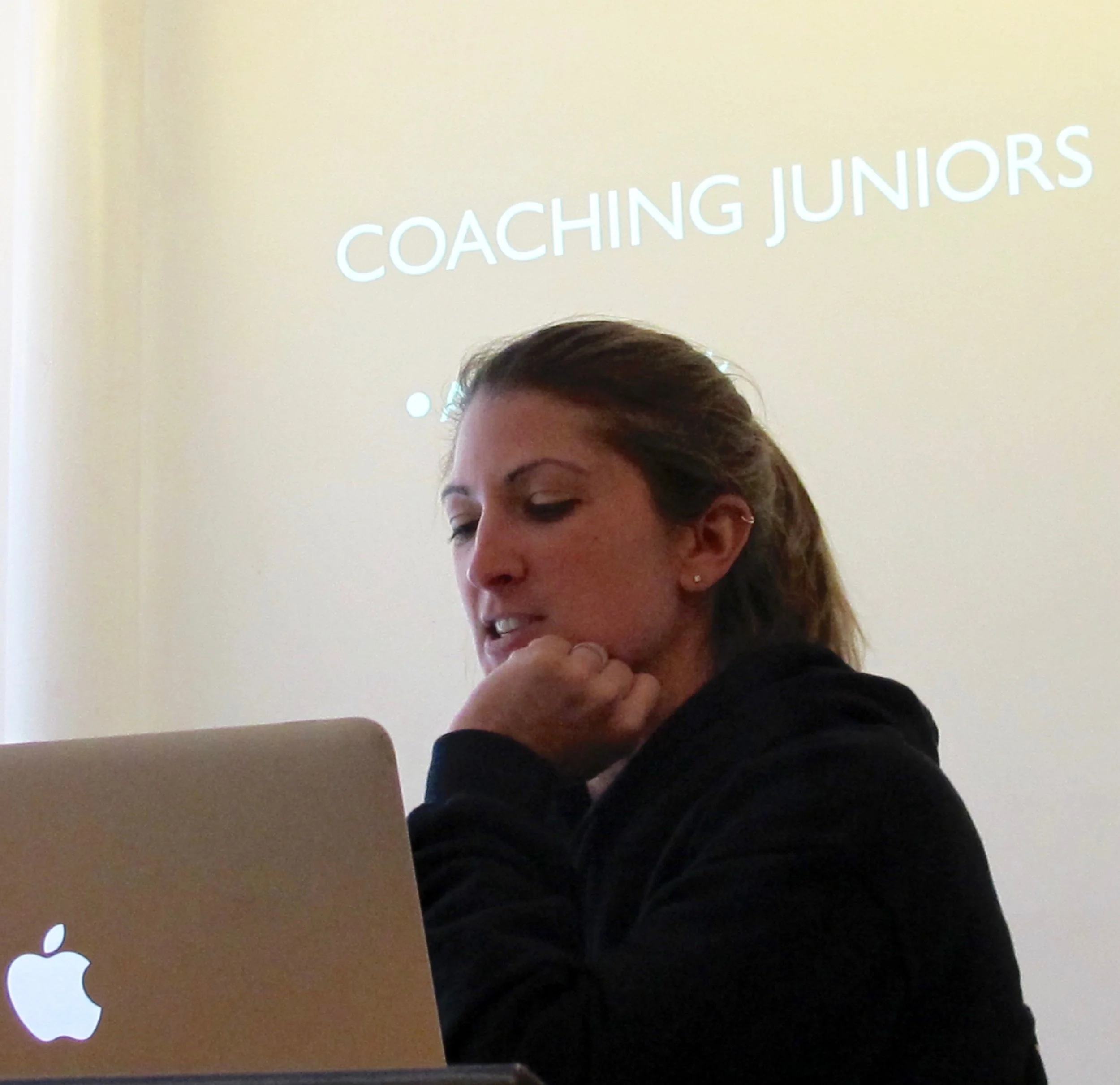 Nina Tappin has given lectures and seminars on the prevention of climbing injuries to climbing coaches and healthcare professionals in the UK and Europe.