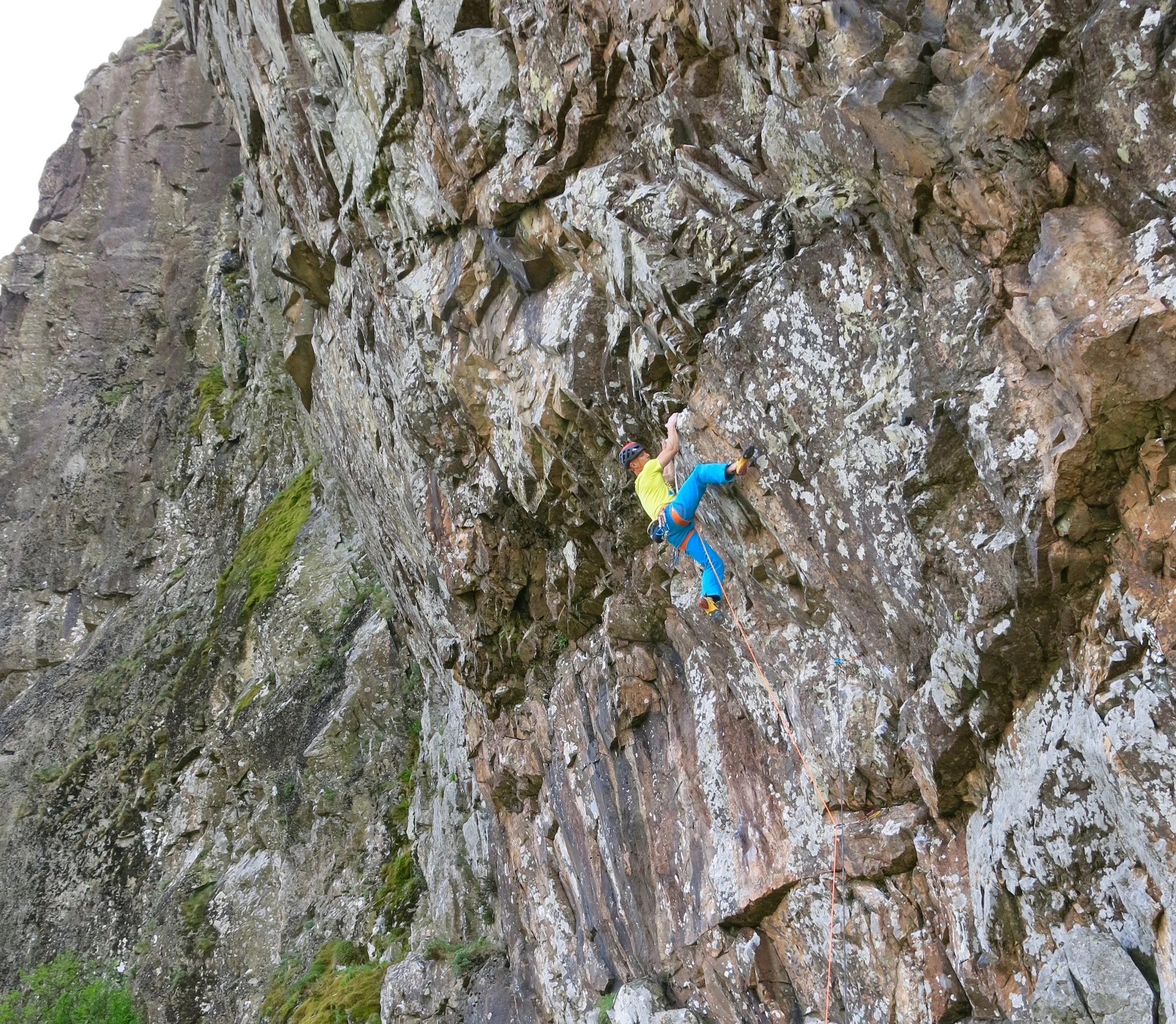 Fearless E9 6c, Dove Crag, 1st ascent in June 2018
