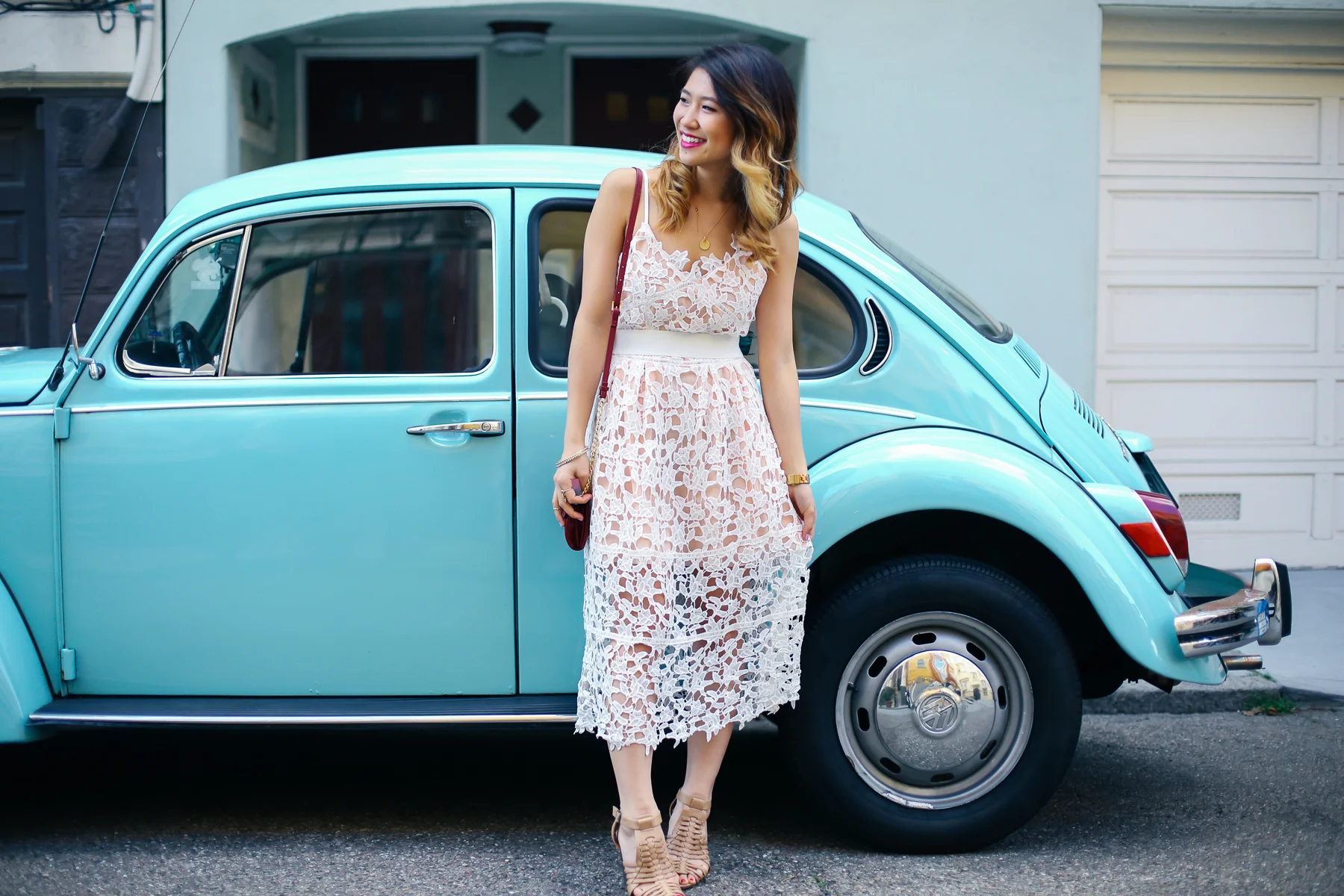 Spring Crochet Dress