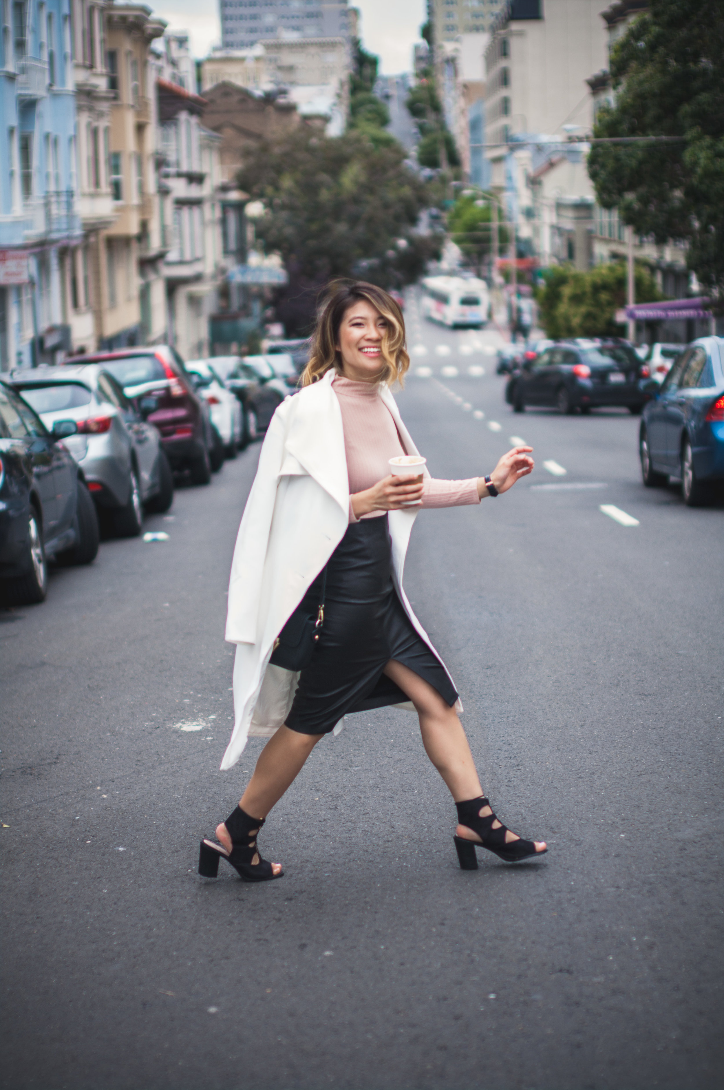 The White Trench Coat