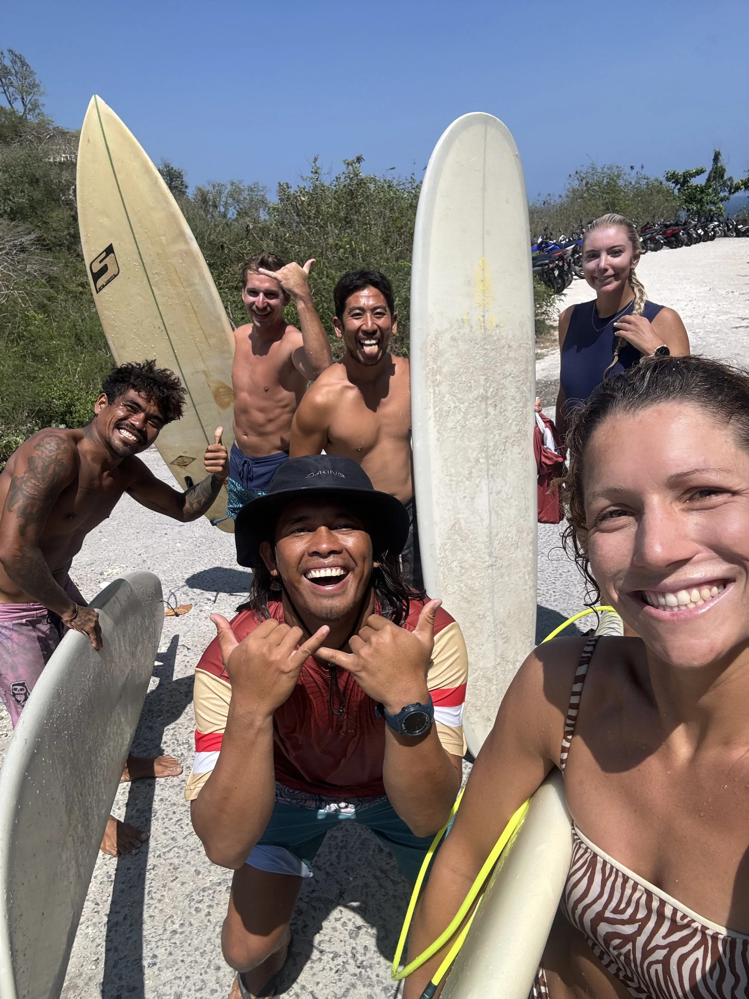 Did you surf today? A week at Cari Surf Bali.