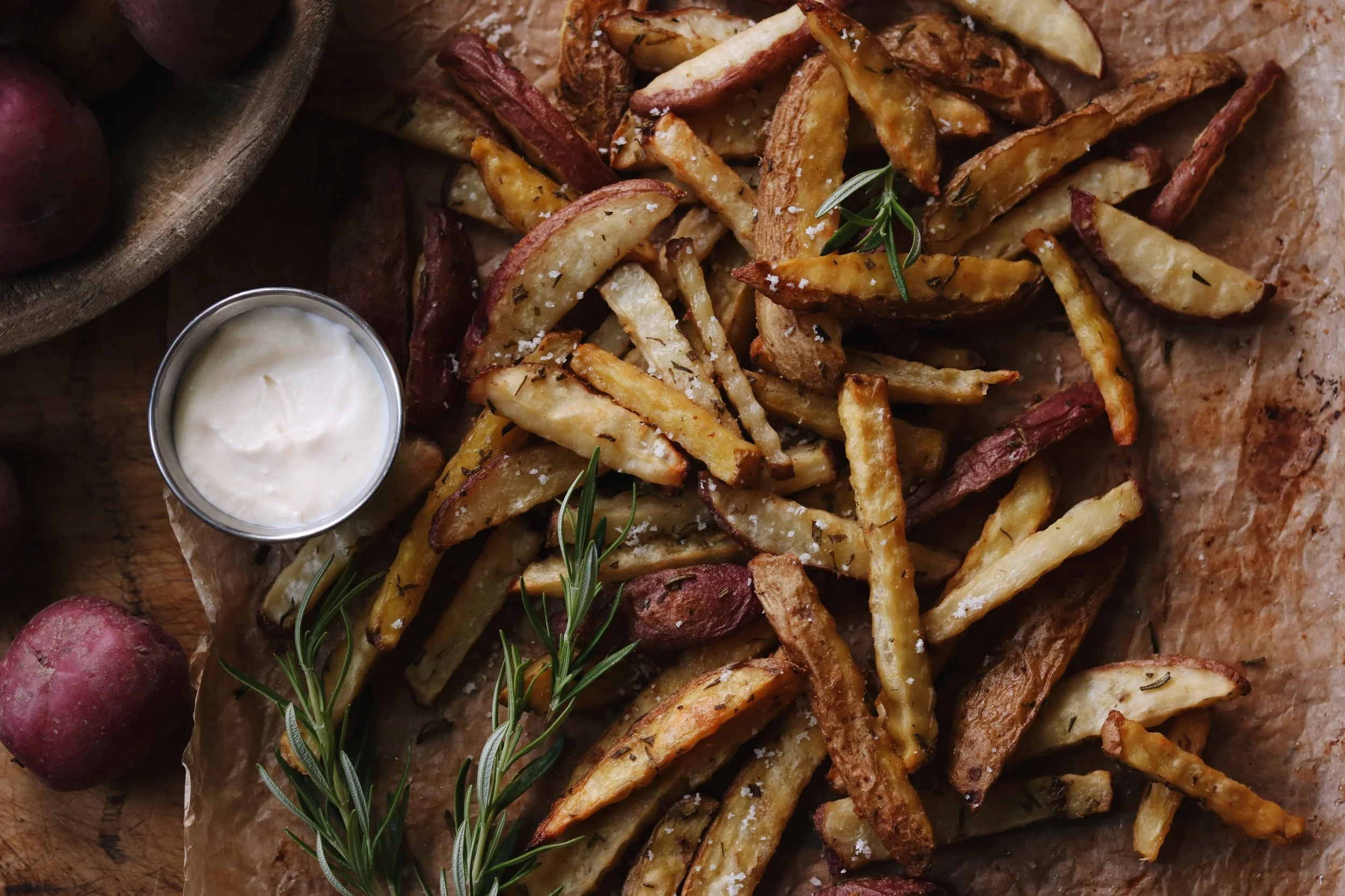 Rosemary Fries: Eating Seasonally