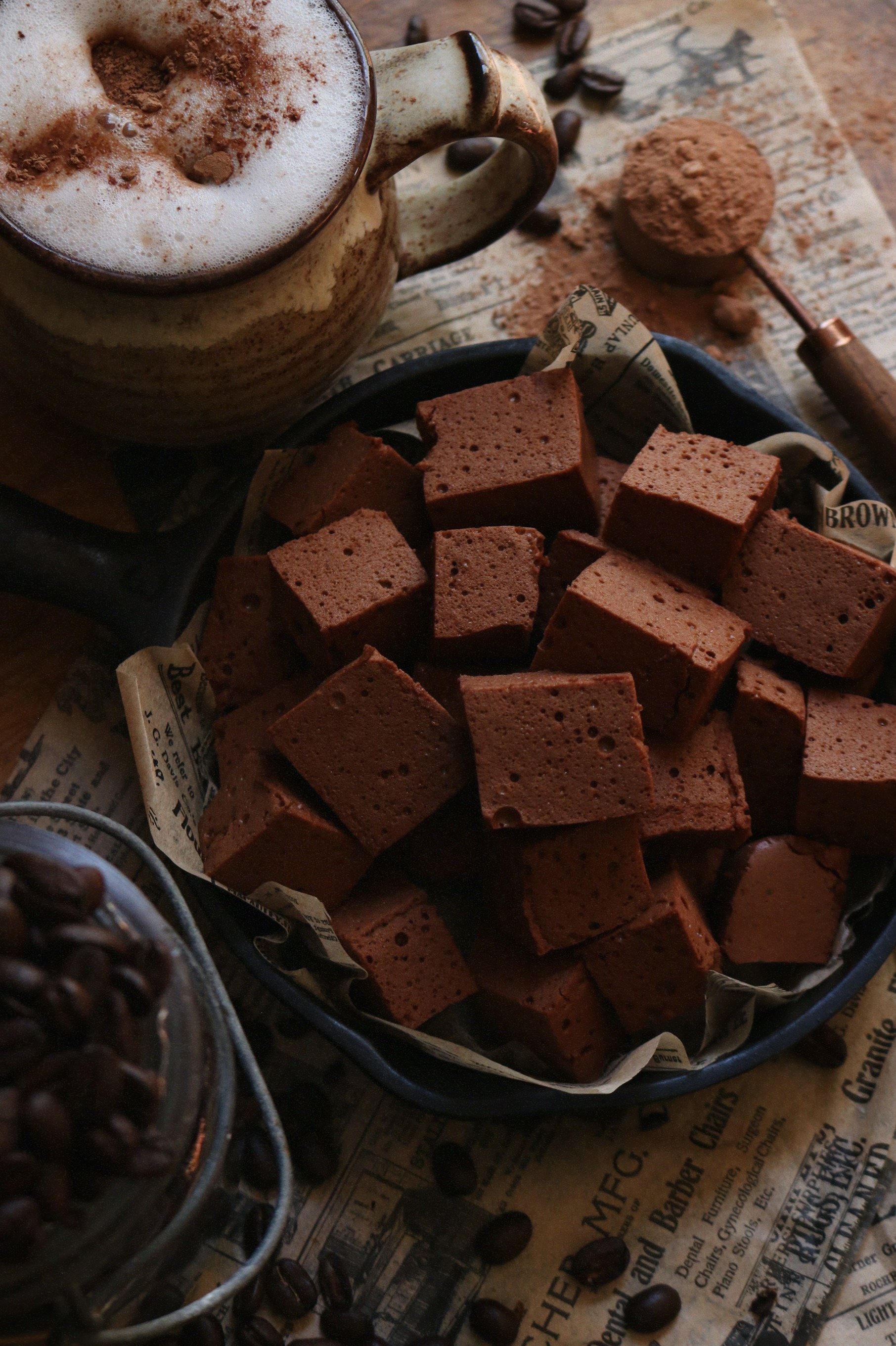 Coffee Cacao Maple Marshmallows