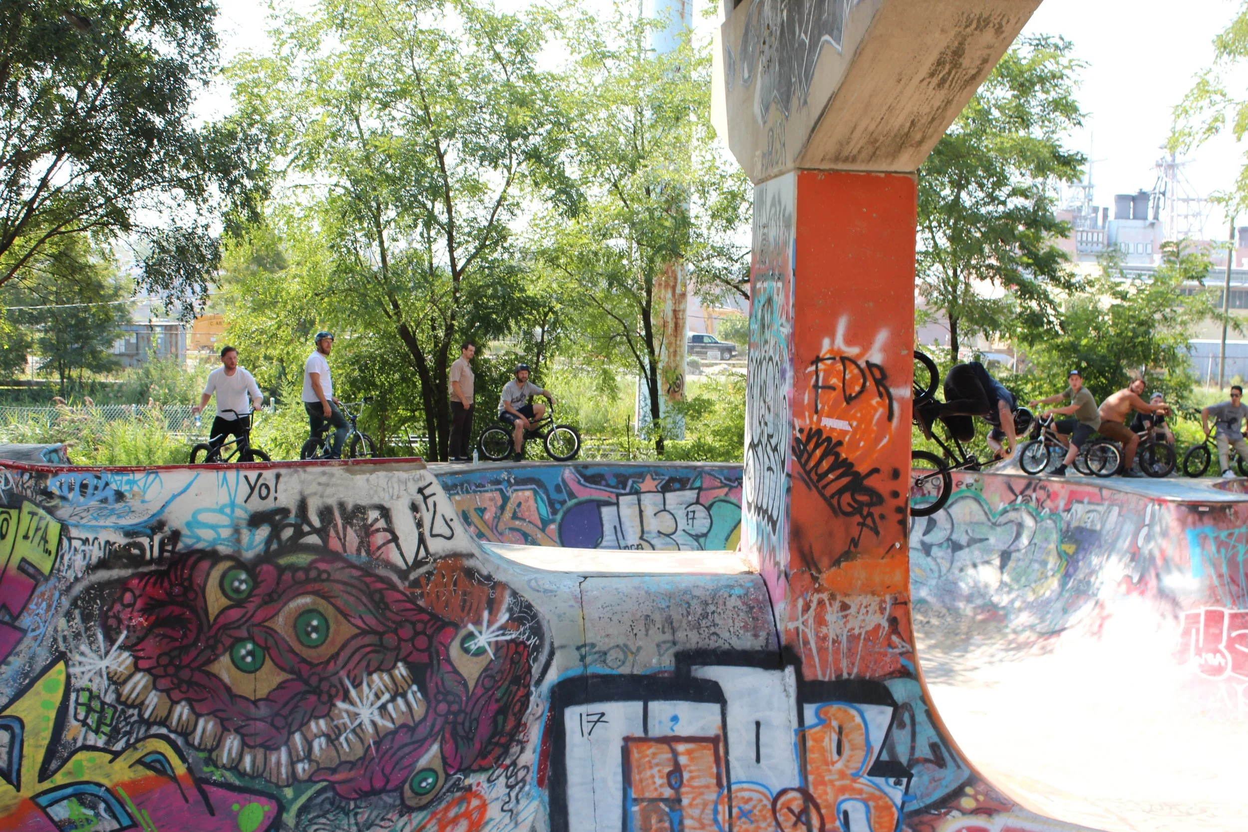  Matt Coplon on the Maiden America Tour at FDR, this photo was was on DIGBMX.com  